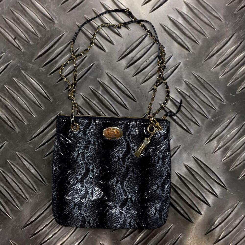 Vintage dkny snakeskin shoulder bag